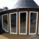 Der fertige Dachturm