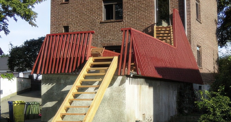 Foto fertige Terrasse